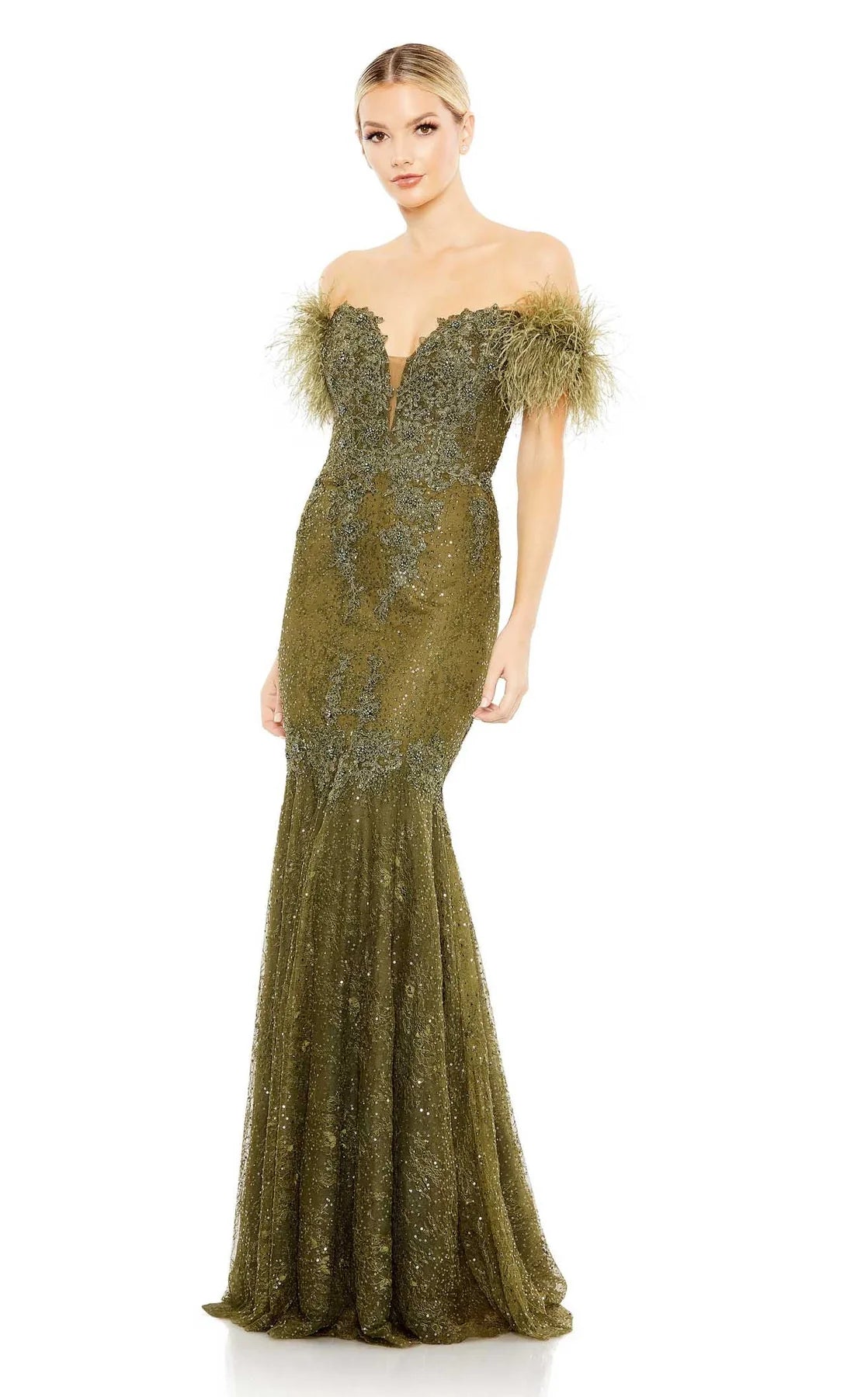 Vestido Oliva Modelo 20246