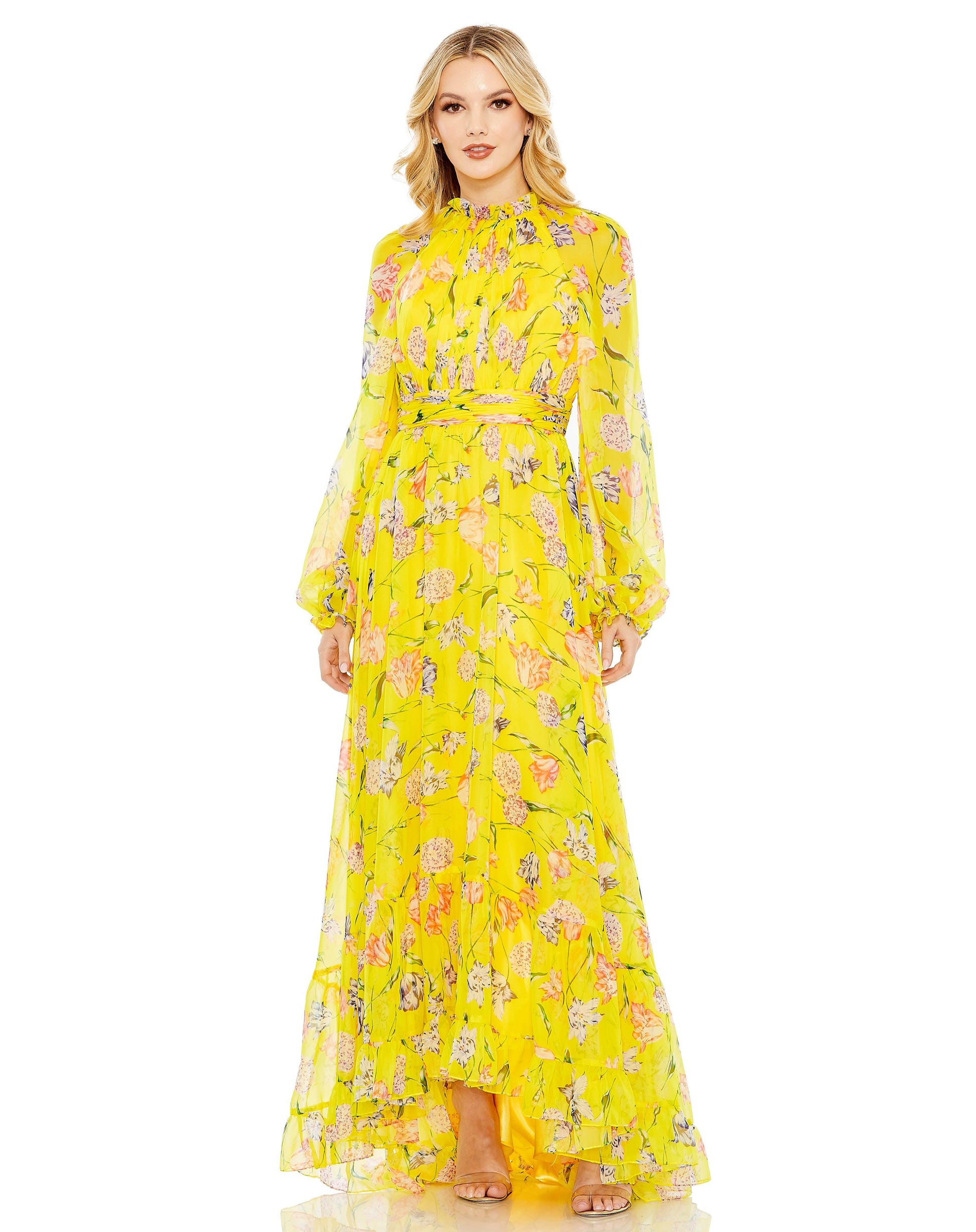 Vestido Yellow Multicolor Modelo 68218