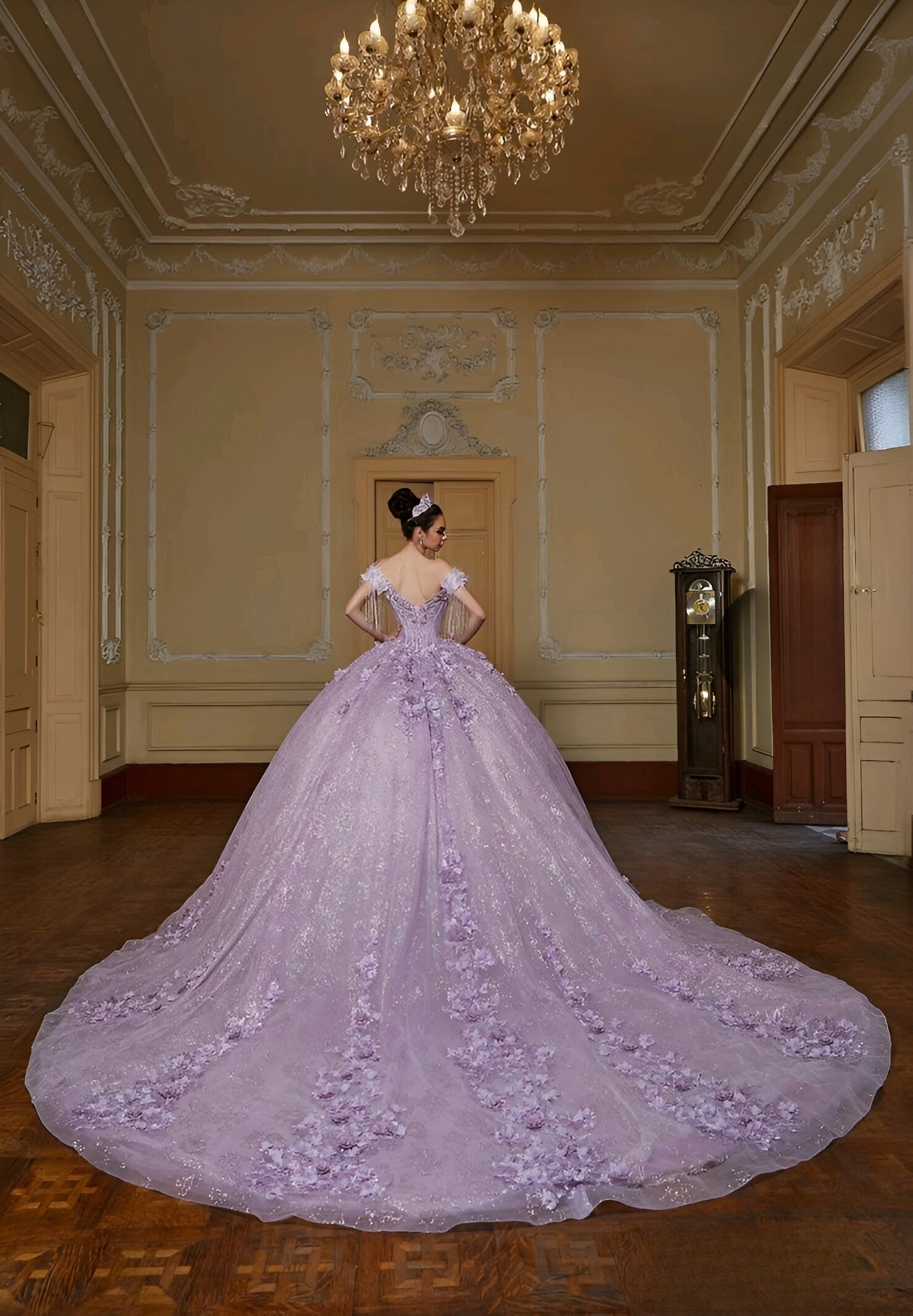Vestido De XV Años Lilac Midwestdress Modelo FRN2006