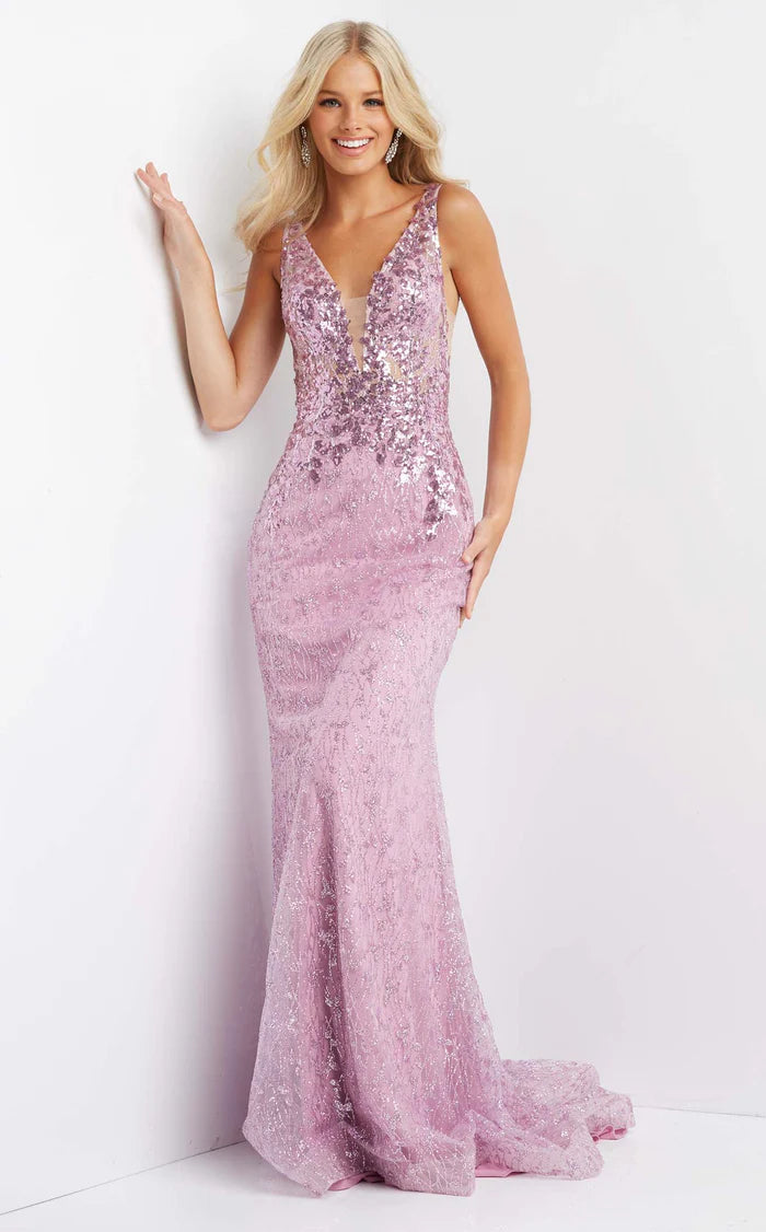 Vestido Fuchsia Modelo JVN08418 Jovani