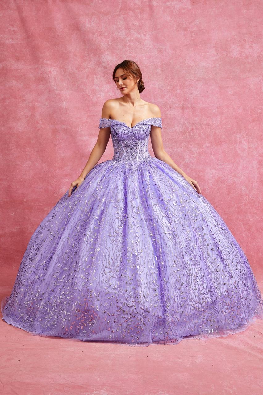 Vestido De XV Años Lilac Modelo LL2032