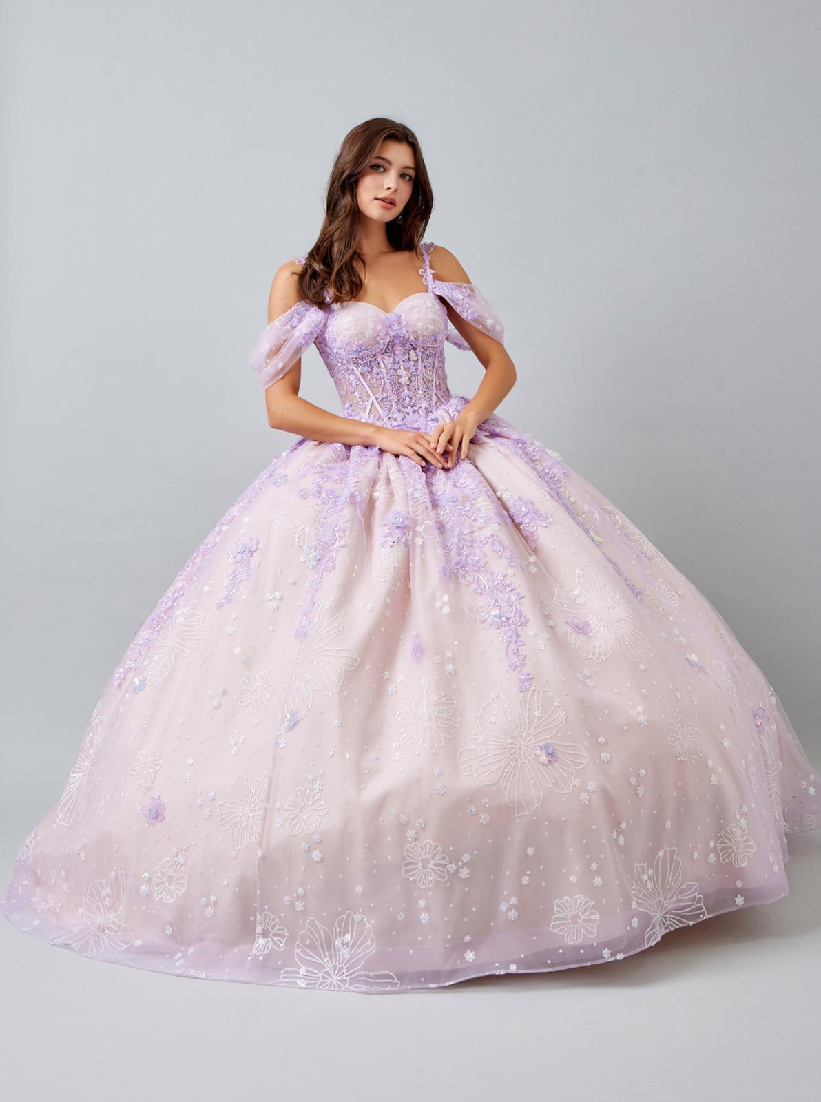 Vestido De XV Años Lilac Modelo LL2045