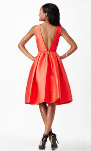 Vestido corto rojo espalda descubierta - Laila's Dress