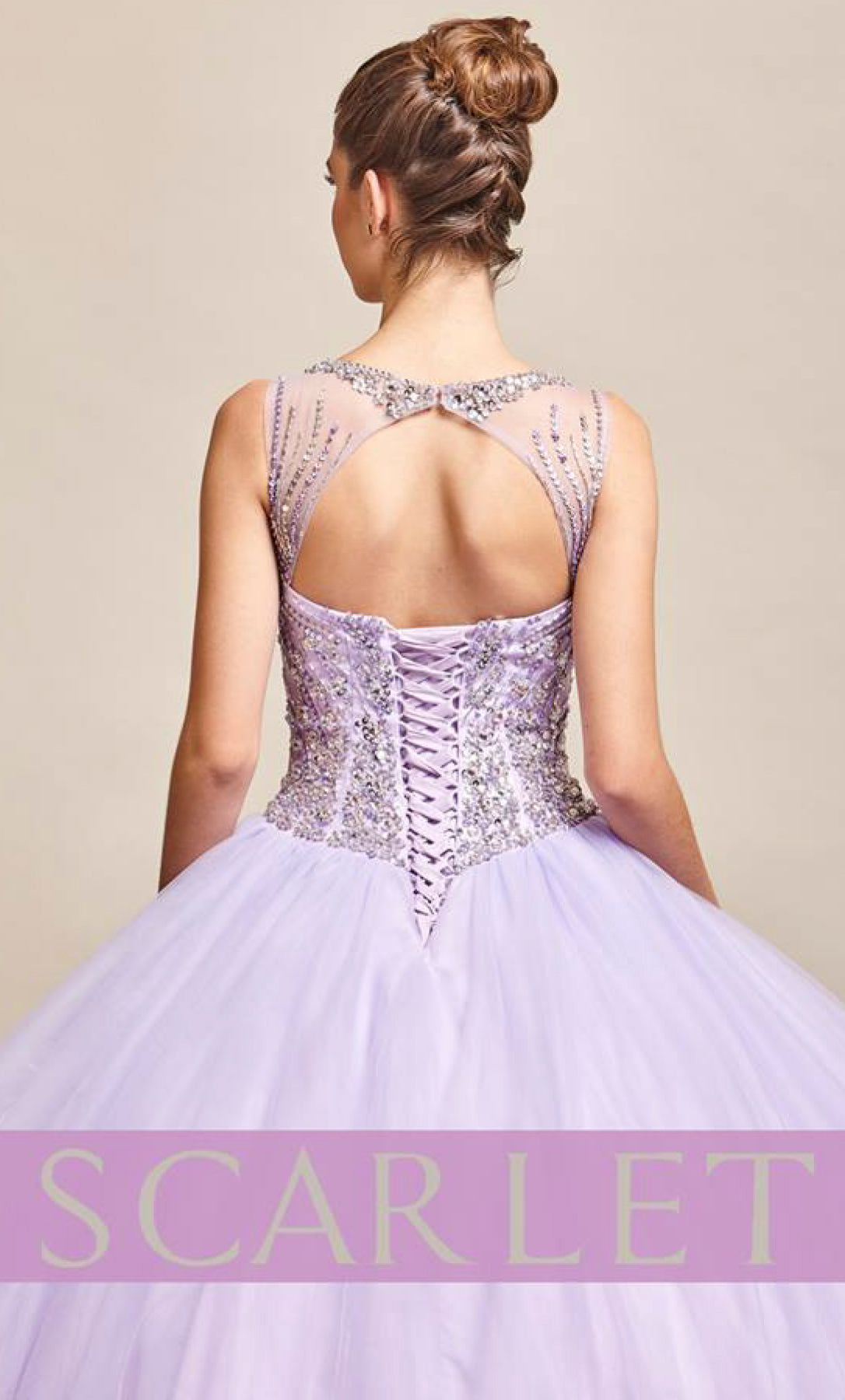 Vestido de quinceañera color lila - Laila's Dress