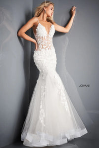 Vestido Largo Ivory Modelo 02841 Jovani