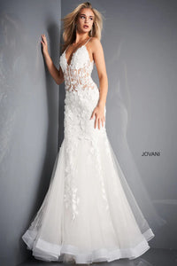 Vestido Largo Ivory Modelo 02841 Jovani