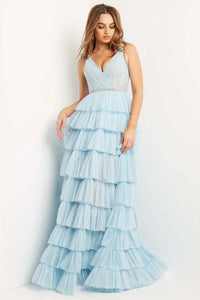 Vestido Largo Light Blue Modelo 07998