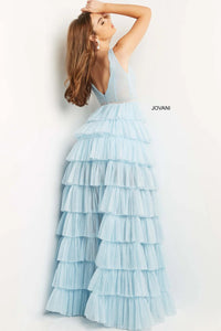 Vestido Largo Light Blue Modelo 07998