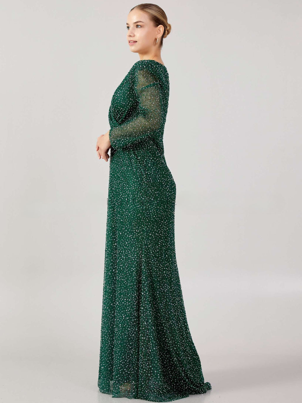 Vestido Largo Erse Breeze Verde