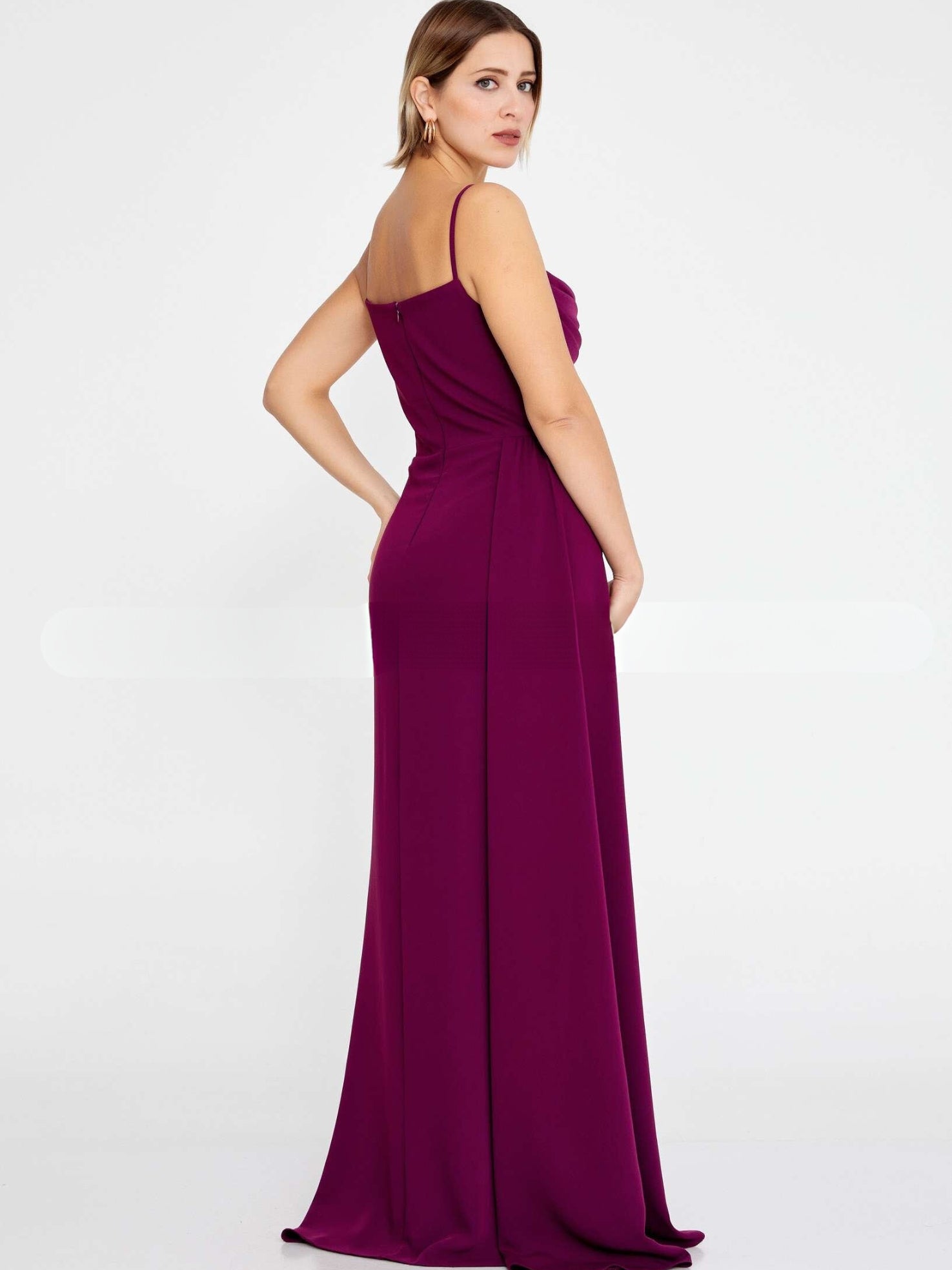 Vestido Largo Erse Breeze Fucsia