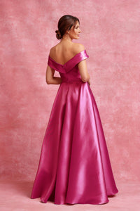 Vestido Dark Magenta Bicici&Coty Modelo TR26344