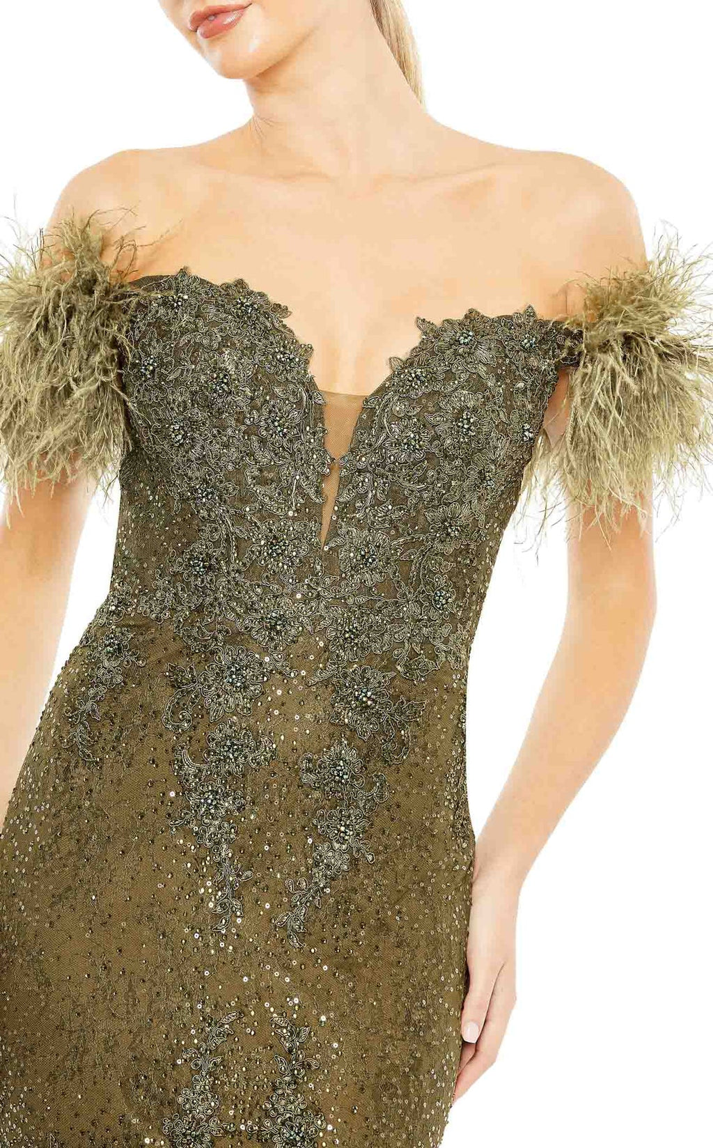 Vestido Oliva Modelo 20246