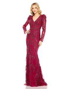 Vestido Berry Mac Duggal Modelo 20349