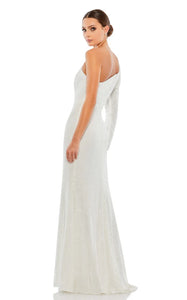 Vestido Blanco Mac Duggal Modelo 26591