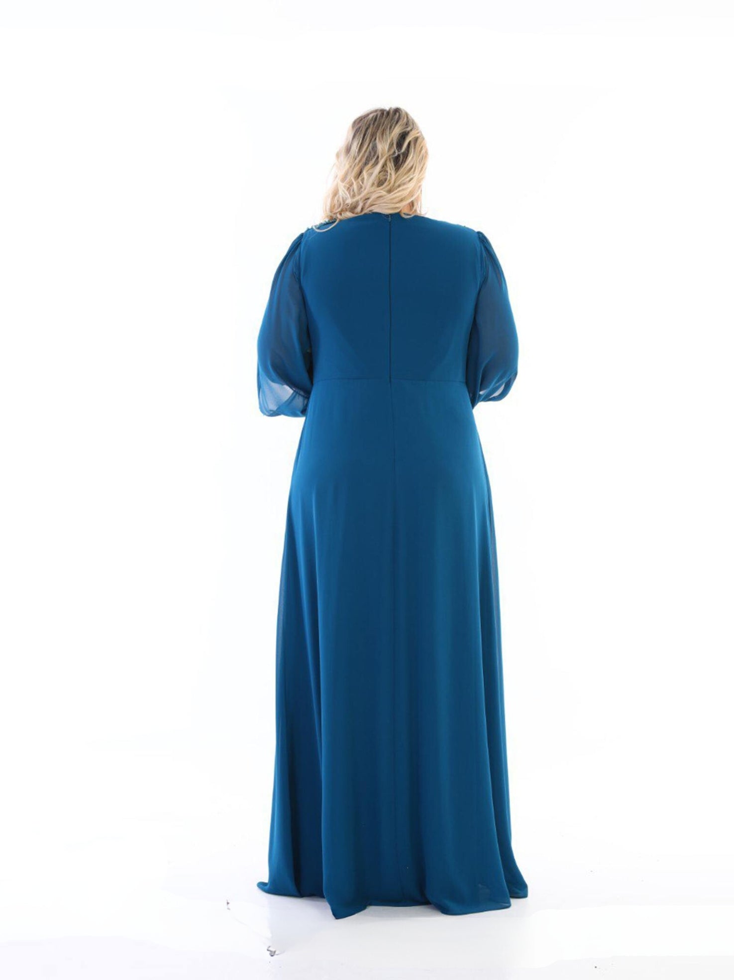 Vestido Largo Erse Breeze índigo