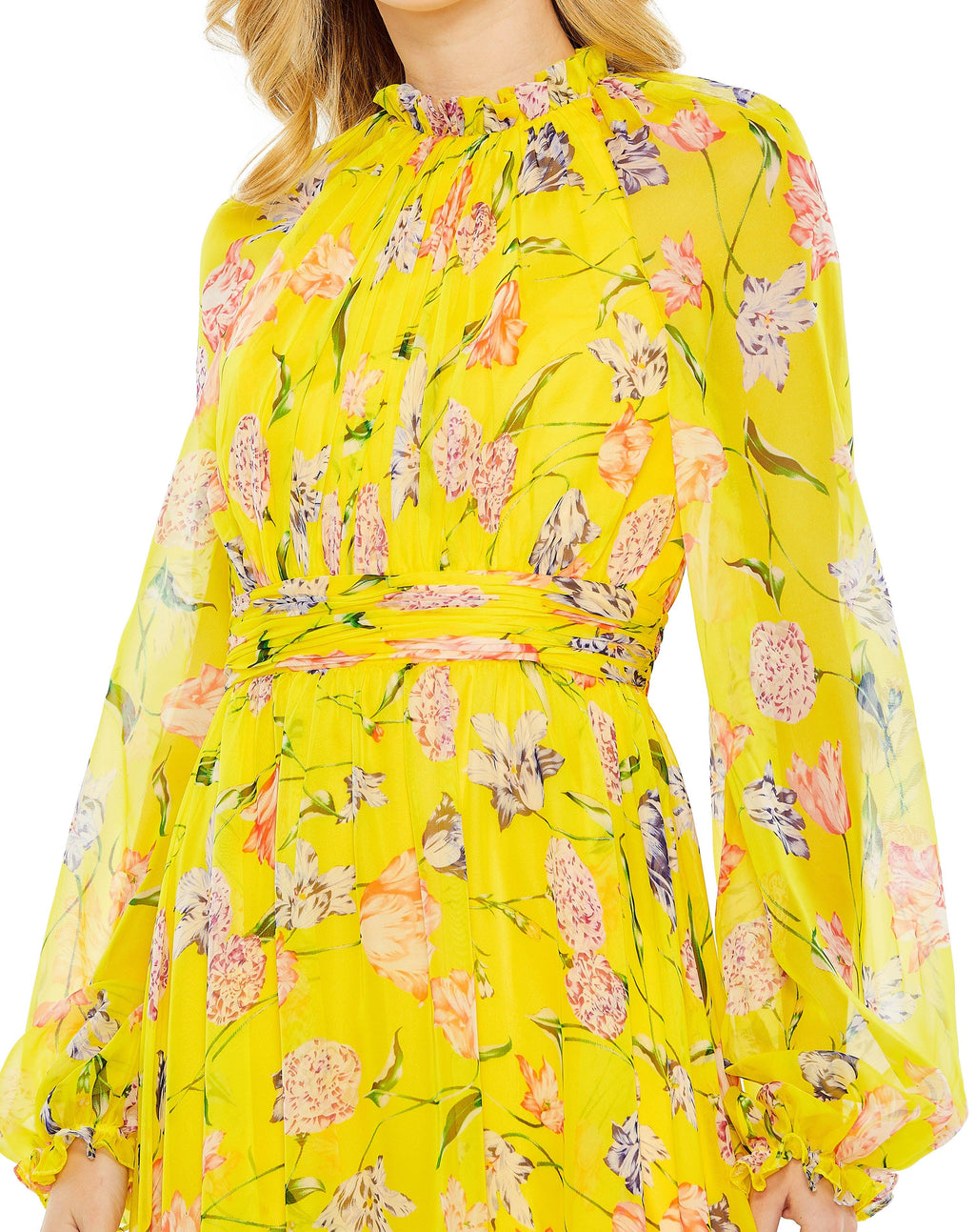 Vestido Yellow Multicolor Modelo 68218