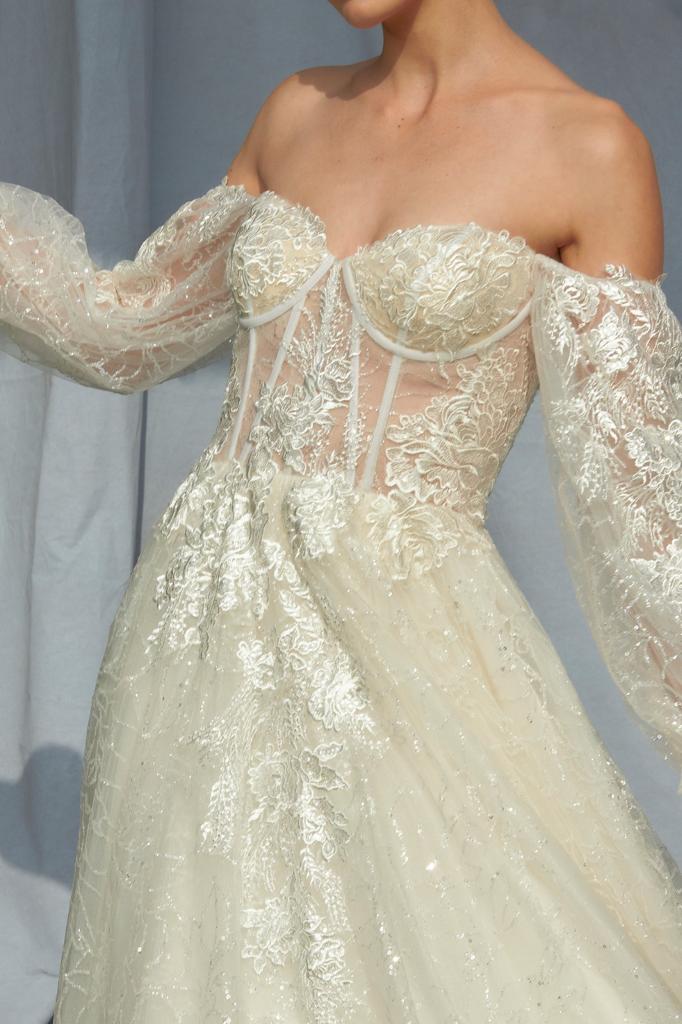 Vestido De Novia Corte Princesa Modelo ACW18042