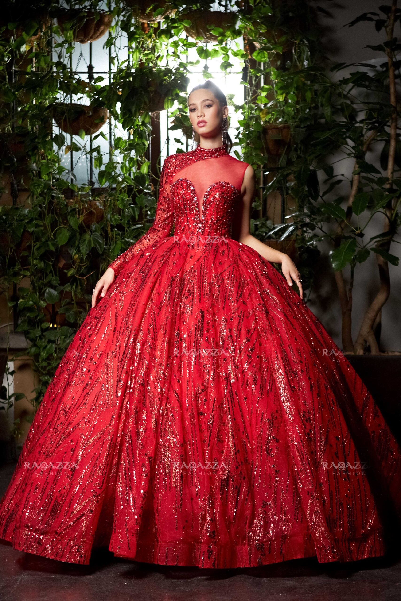 Vestido rojo xv sale