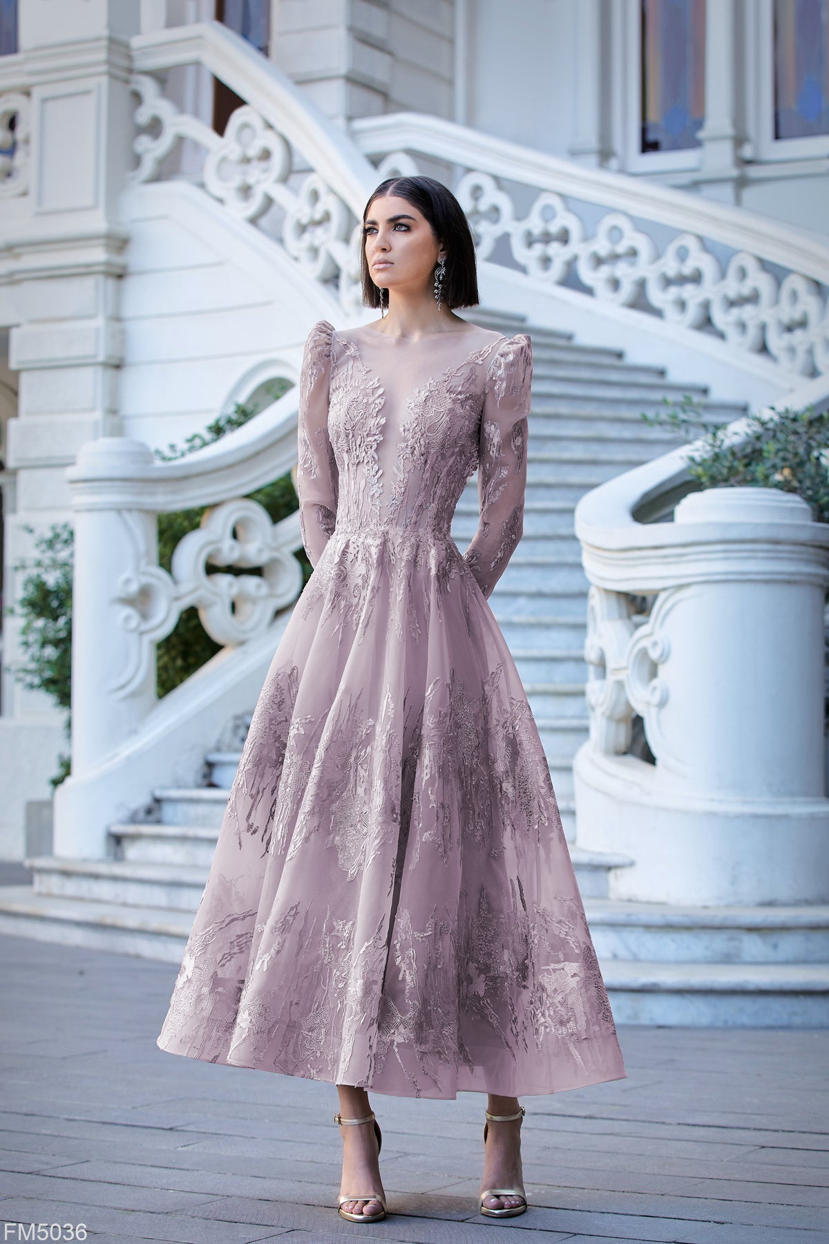 Vestido Azzure Couture Modelo FM5036