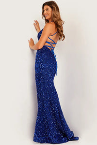 Vestido Largo Navy Modelo JVN36440