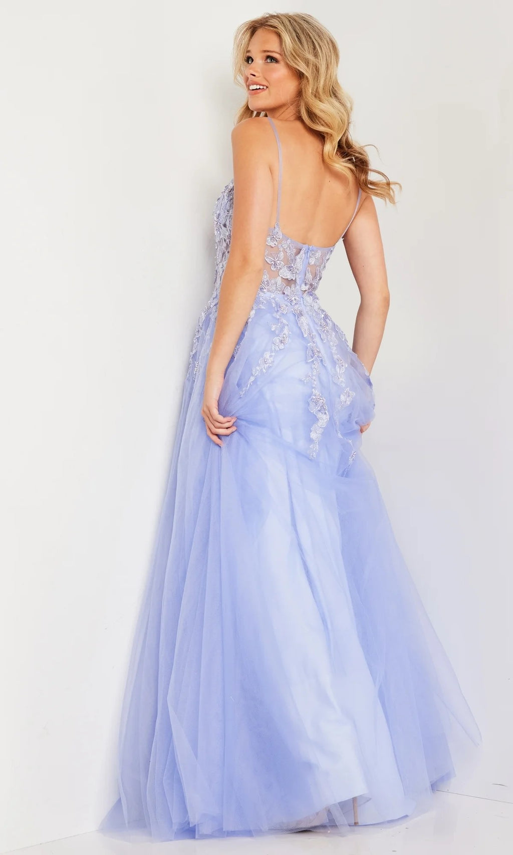 Vestido Periwinkle Modelo JVN37457 Jovani