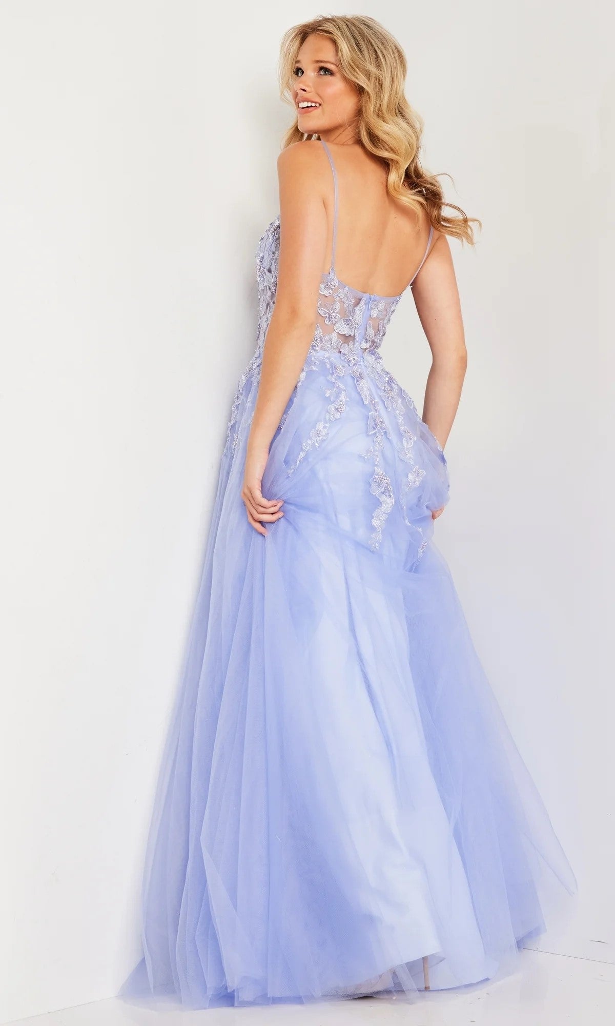 Vestido Periwinkle Modelo JVN37457 Jovani
