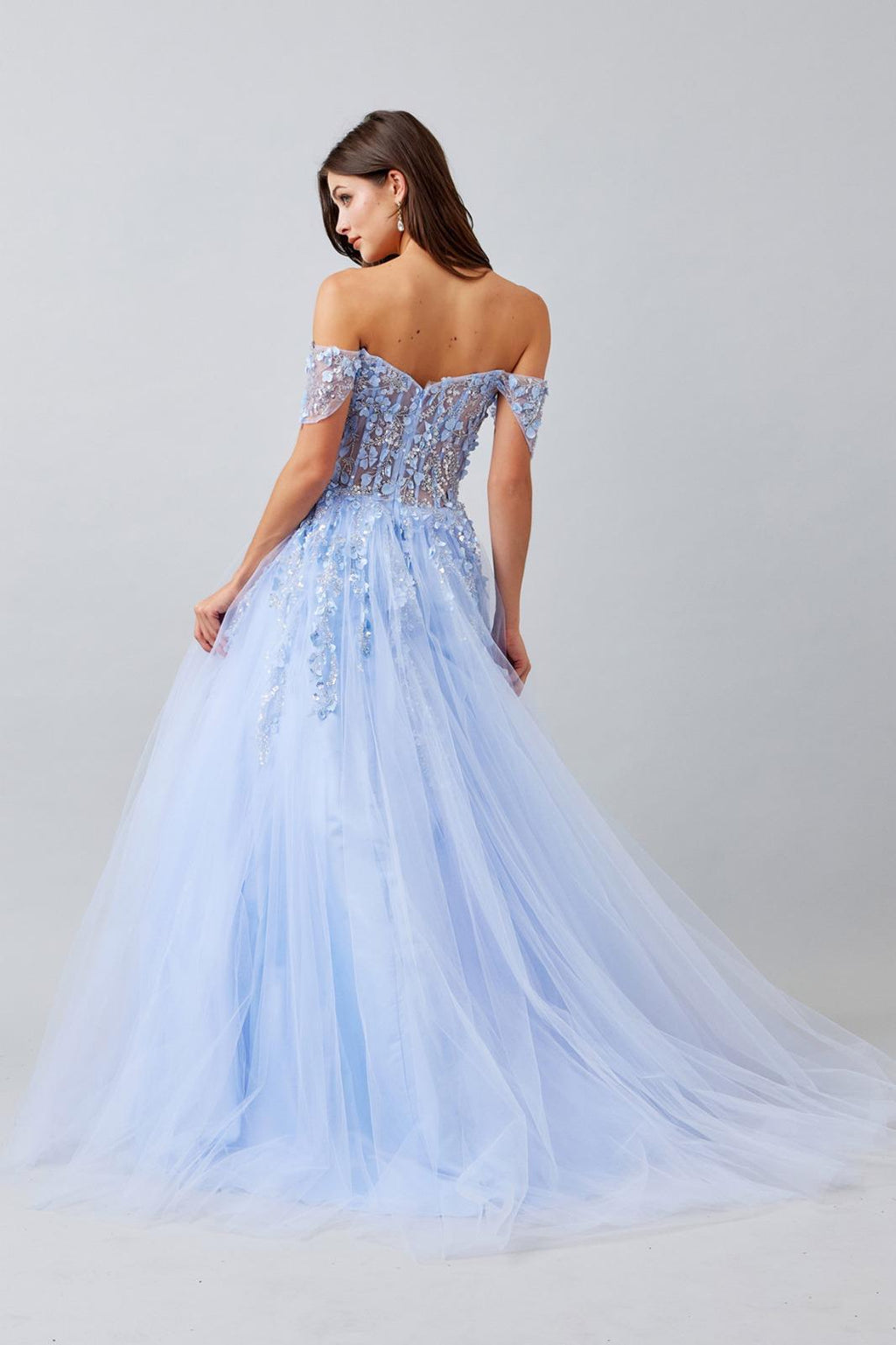 Vestido Ice Blue Modelo KL2069