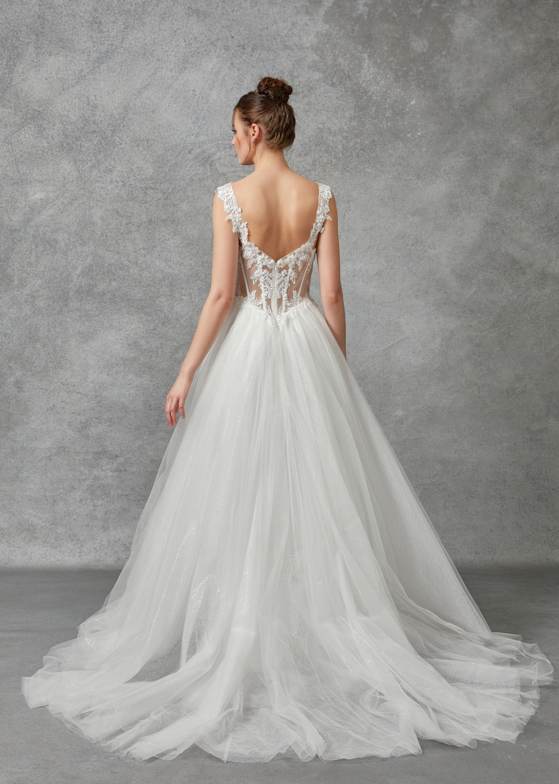 Vestido De Novia Corte Linea A Modelo SPW8078