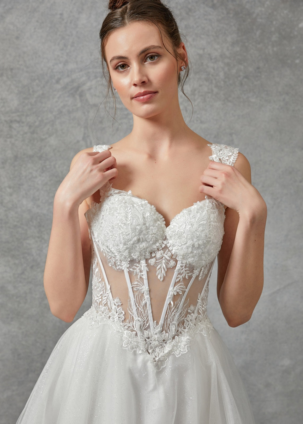 Vestido De Novia Corte Linea A Modelo SPW8078