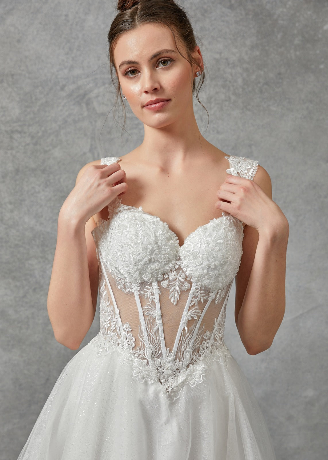 Vestido De Novia Corte Linea A Modelo SPW8078