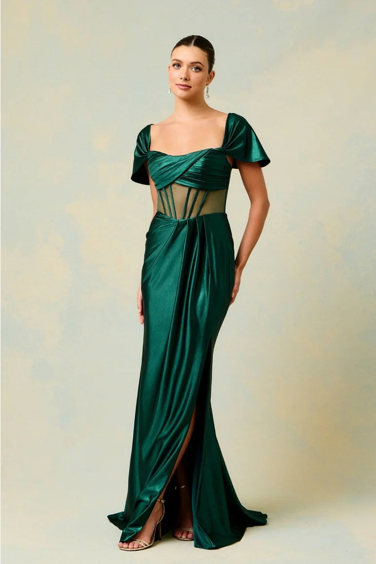 Vestido Hunter Green Modelo GP2316