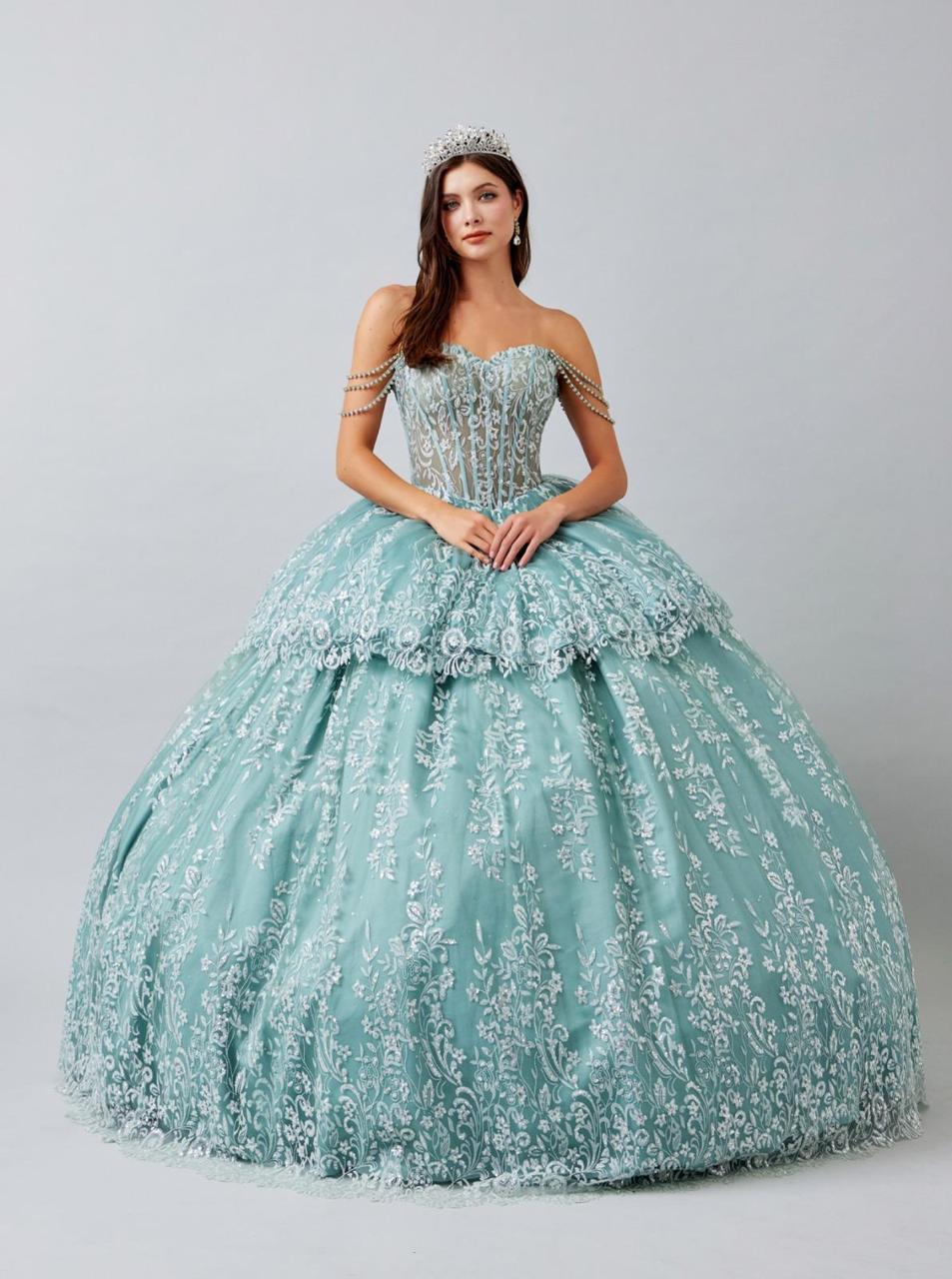 Vestido De XV Años Sage Modelo PS5348
