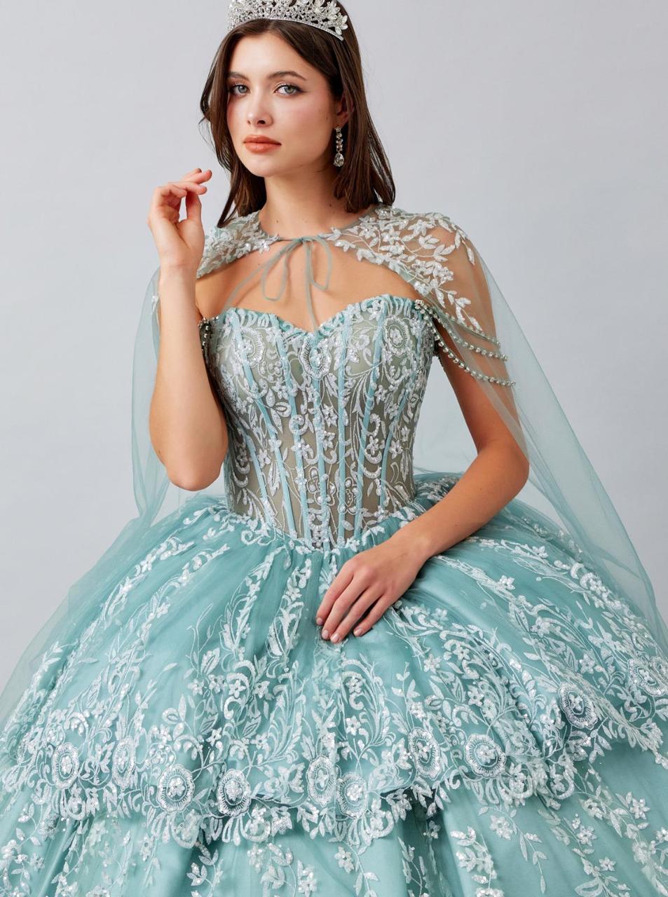 Vestido De XV Años Sage Modelo PS5348