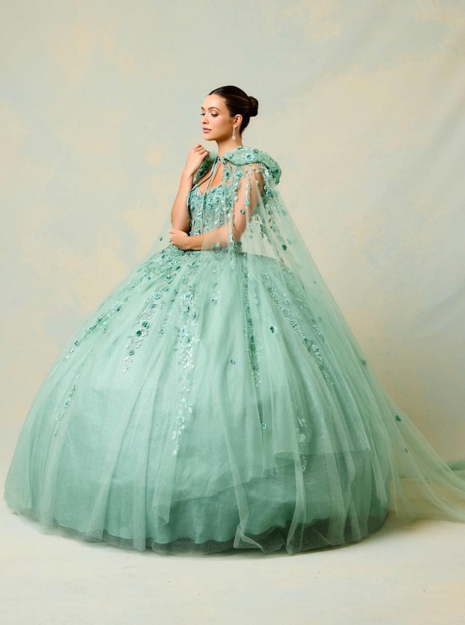 Vestido De XV Años Sage Modelo KL2134