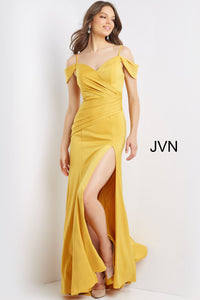 Vestido Largo Yellow Modelo JVN08414