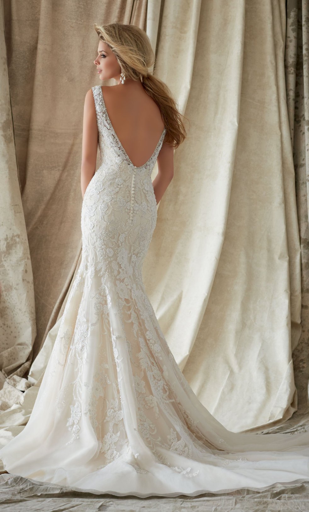 Vestido Novia con espalda descubierta - Laila's Dress