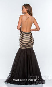 Vestido largo negro espalda totalmente descubierta - Laila's Dress