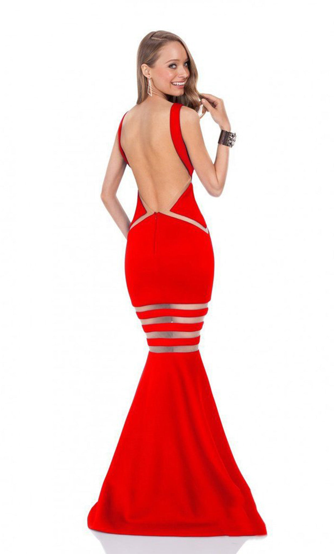 Vestido de tela spandex con transparencias - Laila's Dress