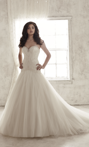 Encantador vestido de novia strapless - Laila's Dress