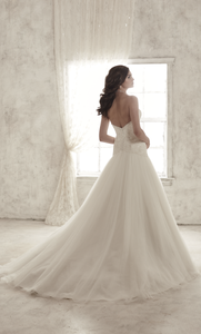 Encantador vestido de novia strapless - Laila's Dress