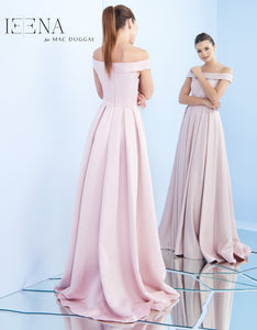 Vestido color blush con hombros caídos - Laila's Dress