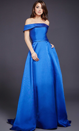 Vestido Royal escote en hombros - Laila's Dress