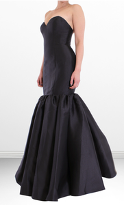 Vestido corte de sirena color negro - Laila's Dress