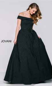 Vestido de gala color negro Jovani - Laila's Dress