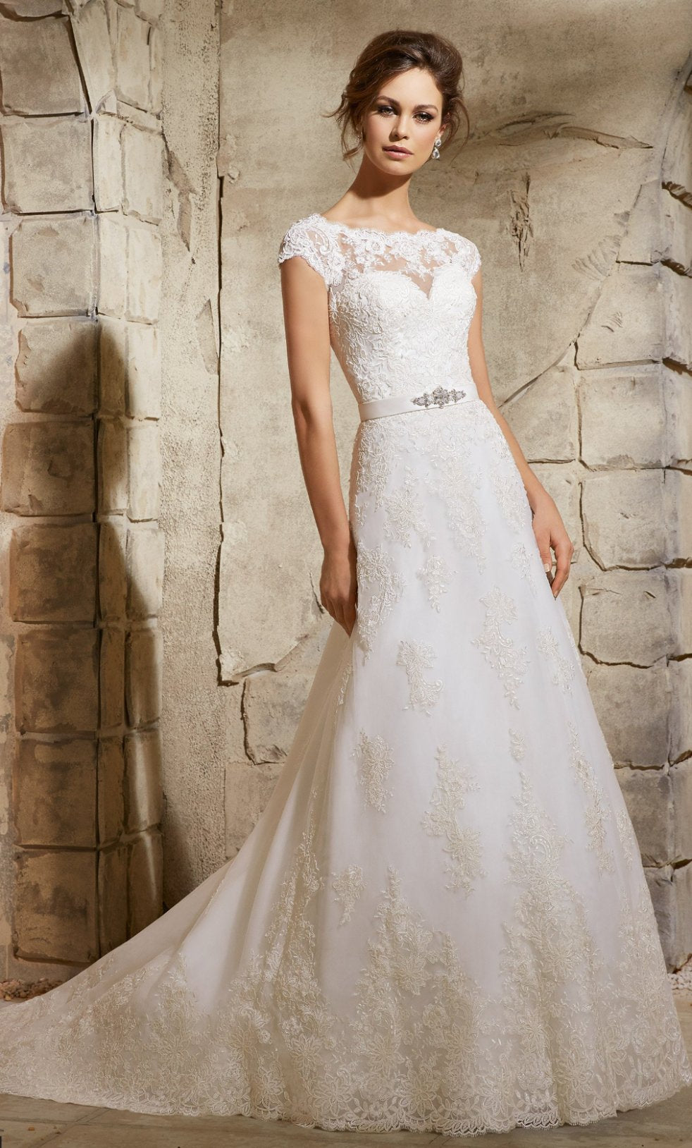 Vestido Novia ilusión espalda - Laila's Dress