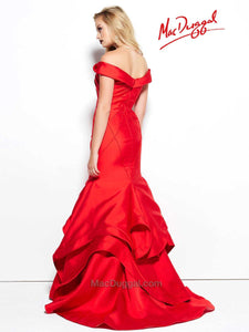 Vestido rojo hombros caídos - Laila's Dress
