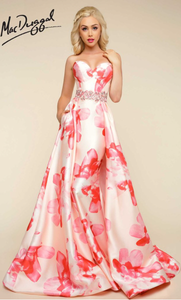 Vestido color Petal peach escote de corazón - Laila's Dress