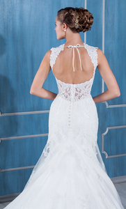 Vestido novia sirena con volumen - Laila's Dress