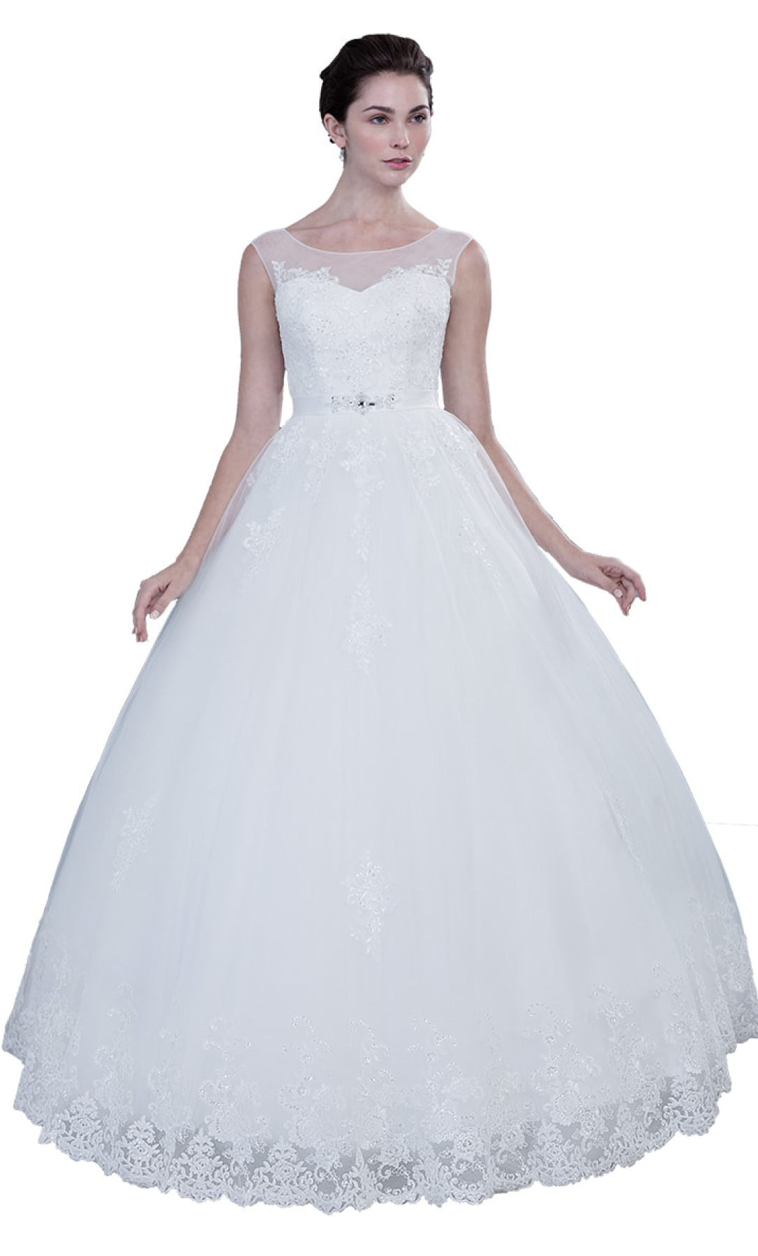 Vestido de novia con encaje en blonda - Laila's Dress