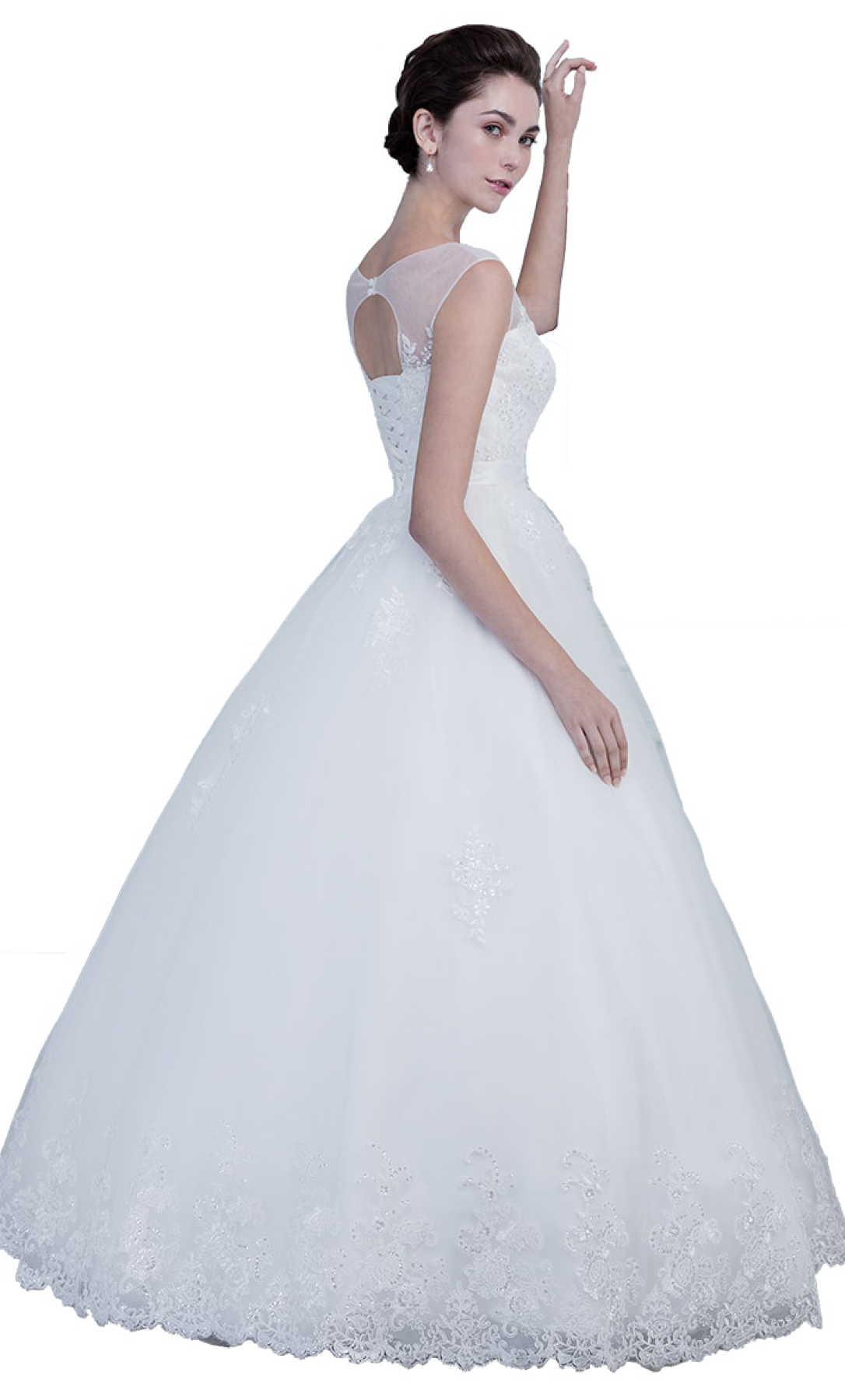 Vestido de novia con encaje en blonda - Laila's Dress